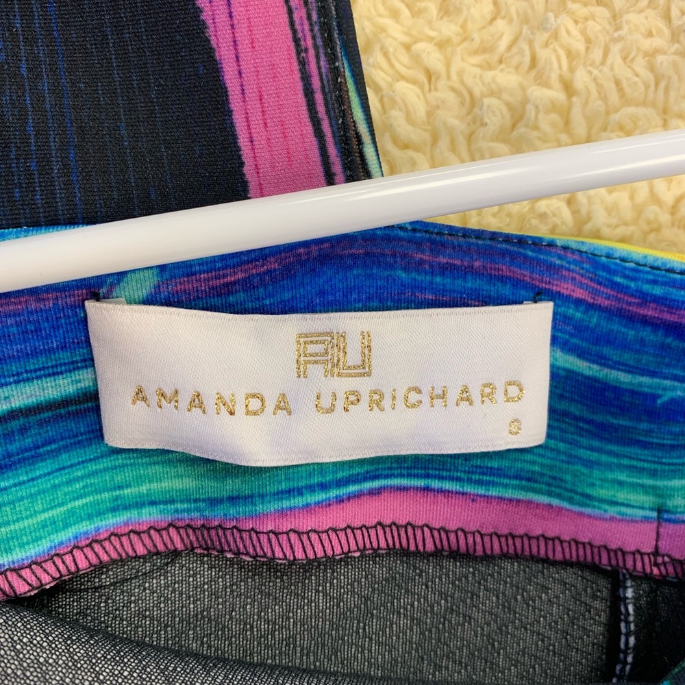 Amanda uprichard multi color bodycon dress
